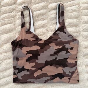 Lululemon Align Brown Camo Tank Top
